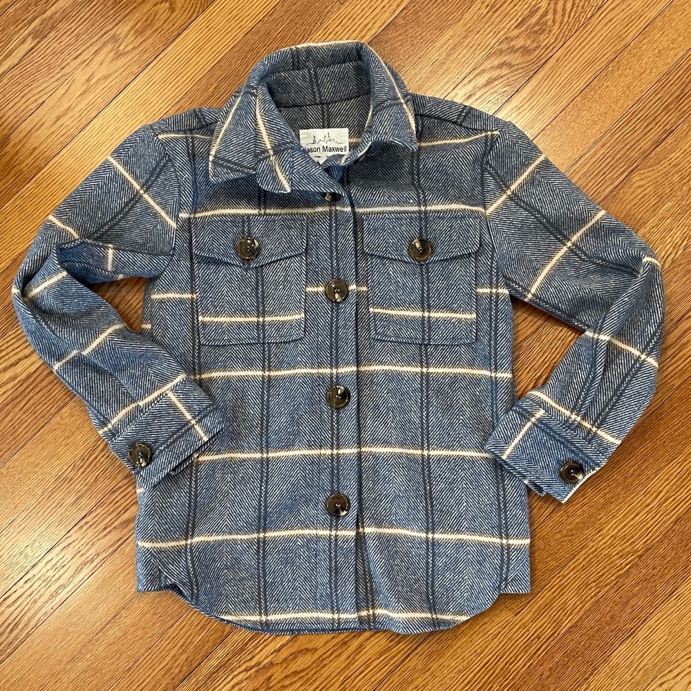 Jason Maxwell - Plaid Shacket - Size S